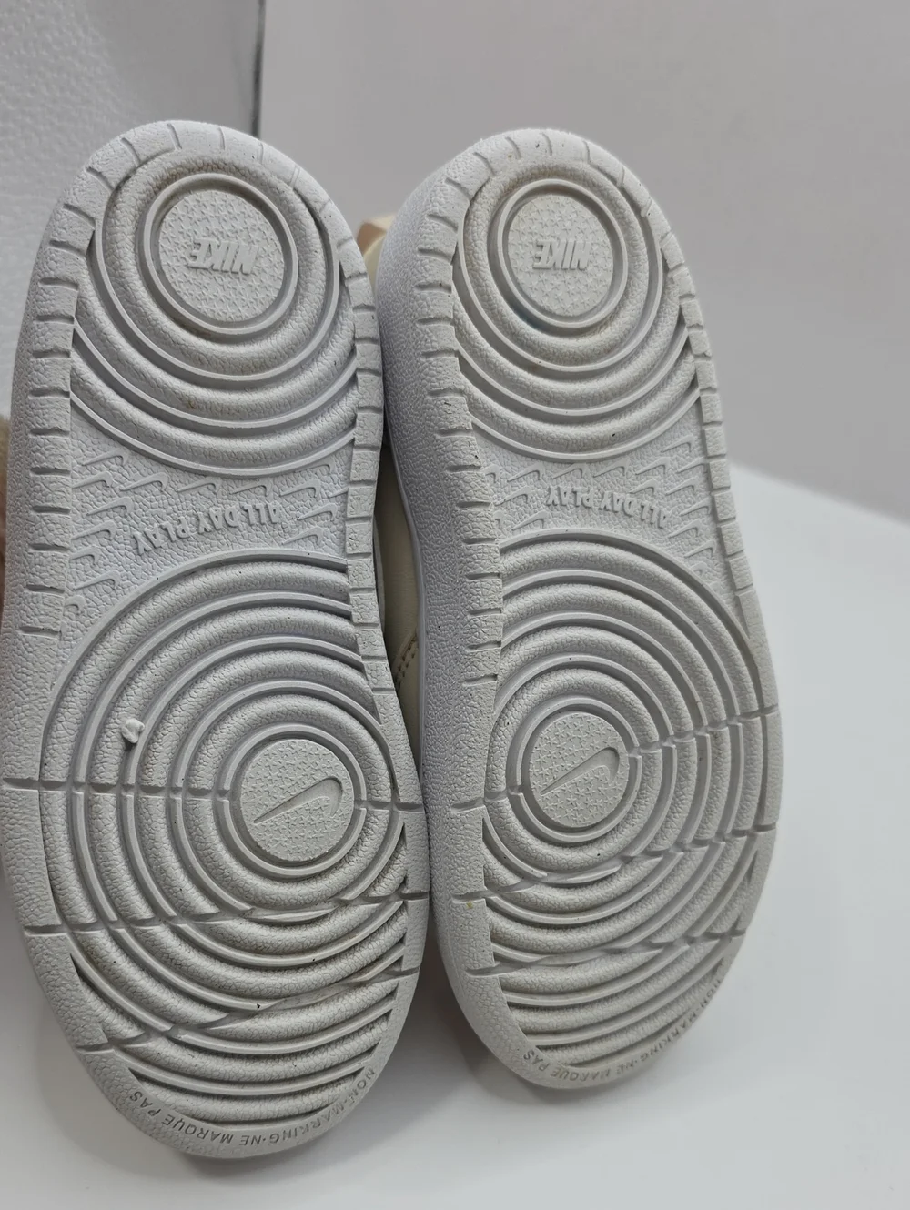 Nike Court Borough Low Recraft SE TDV Sand Pile White Kids SZ 9C FZ3137-100